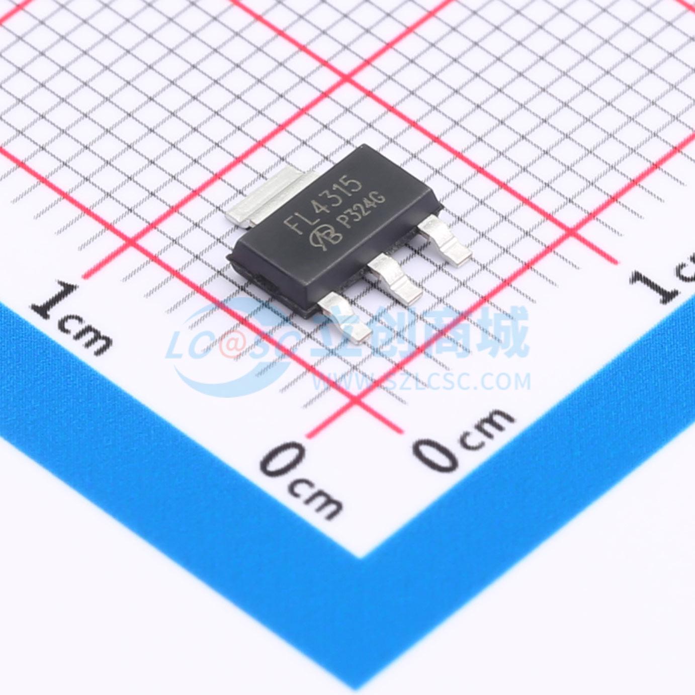 点击查看大图 IRFL4315TRPBF-VB实物图