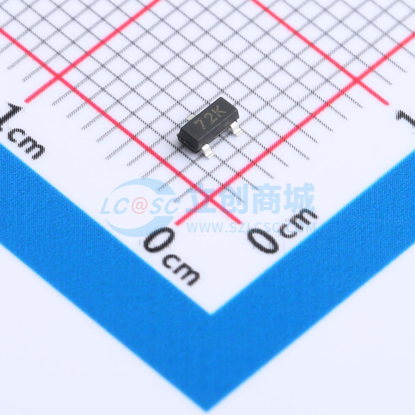 点击查看大图 TM2N7002K实物图