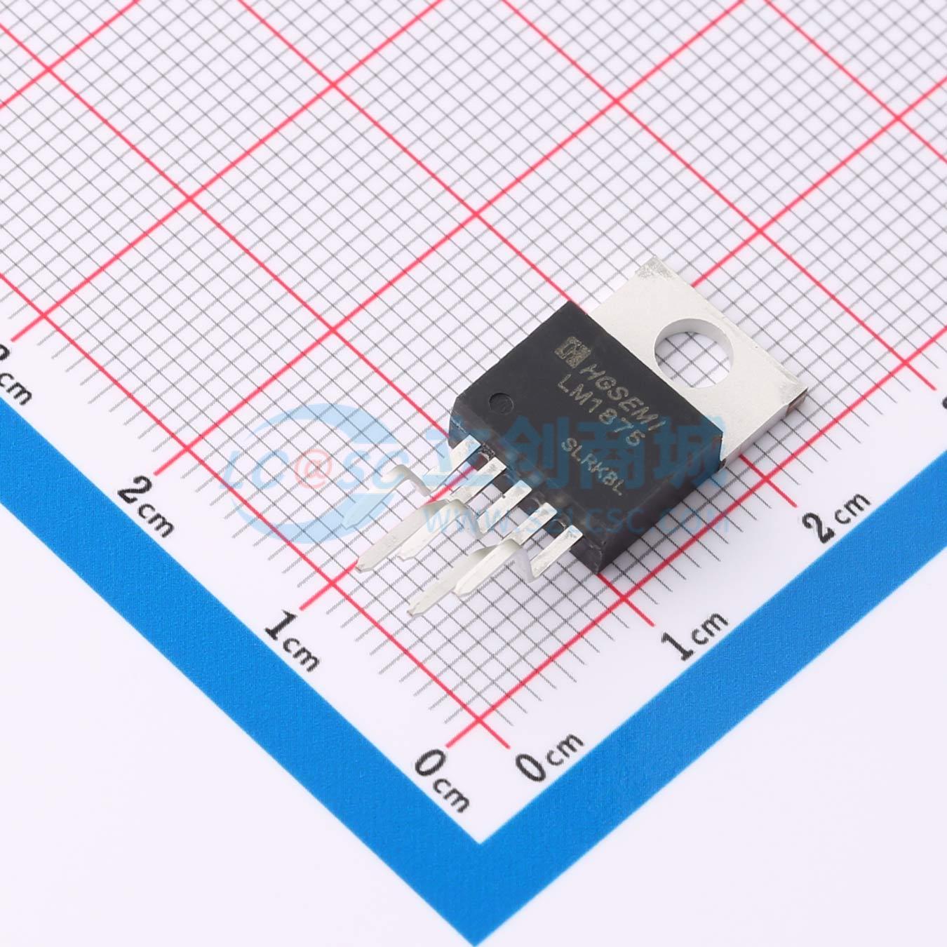 点击查看大图 LM1875TB实物图