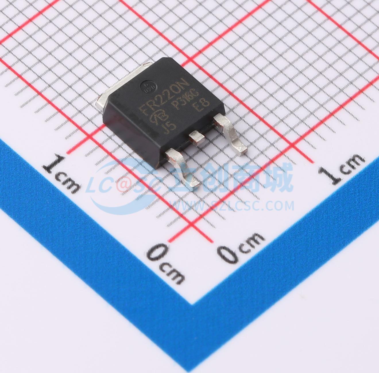 IRFR220NTRPBF-VB实物图