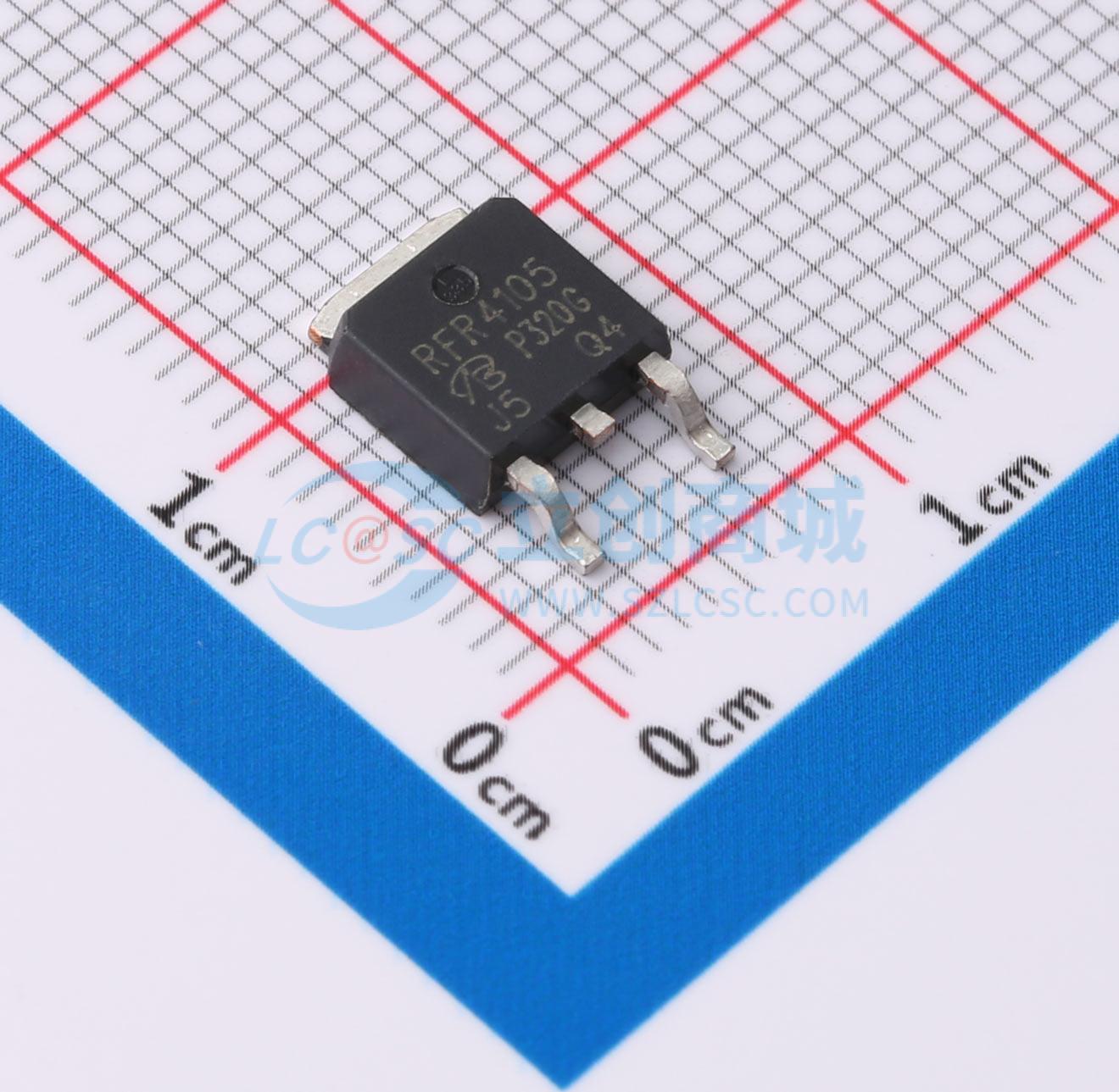 点击查看大图 IRFR4105TRPBF-VB实物图