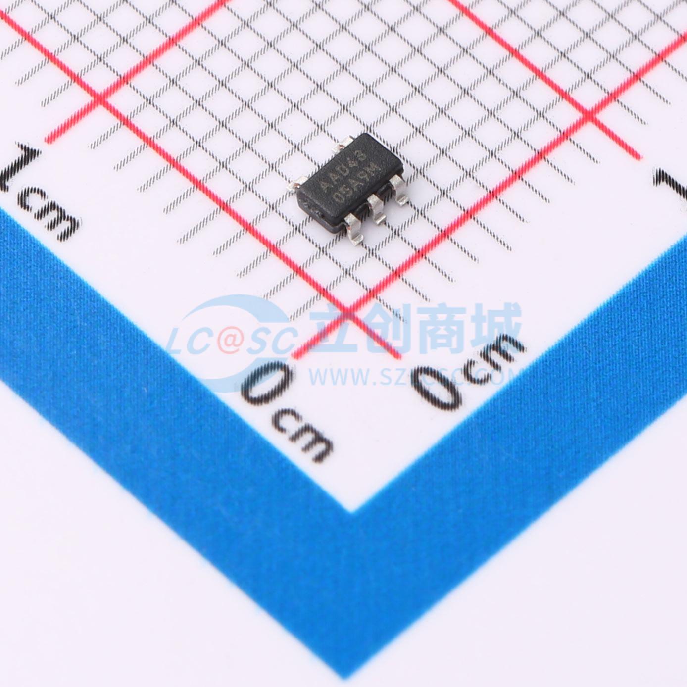 点击查看大图 MCP6496T-E/OT实物图