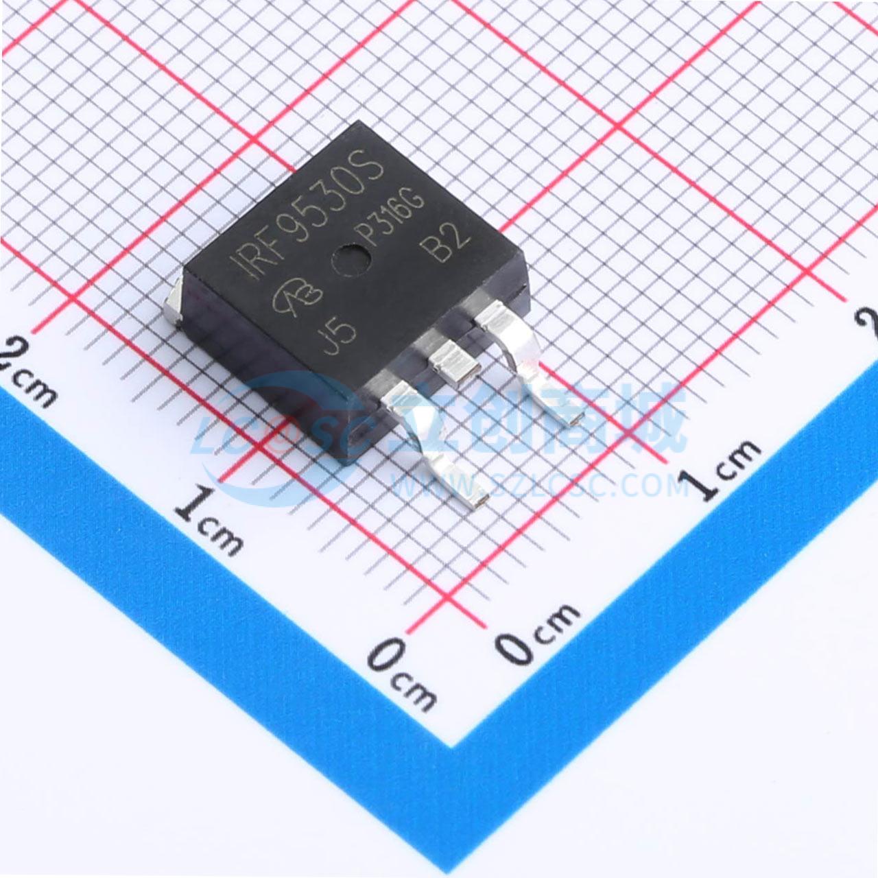 点击查看大图 IRF9530STRR-VB实物图