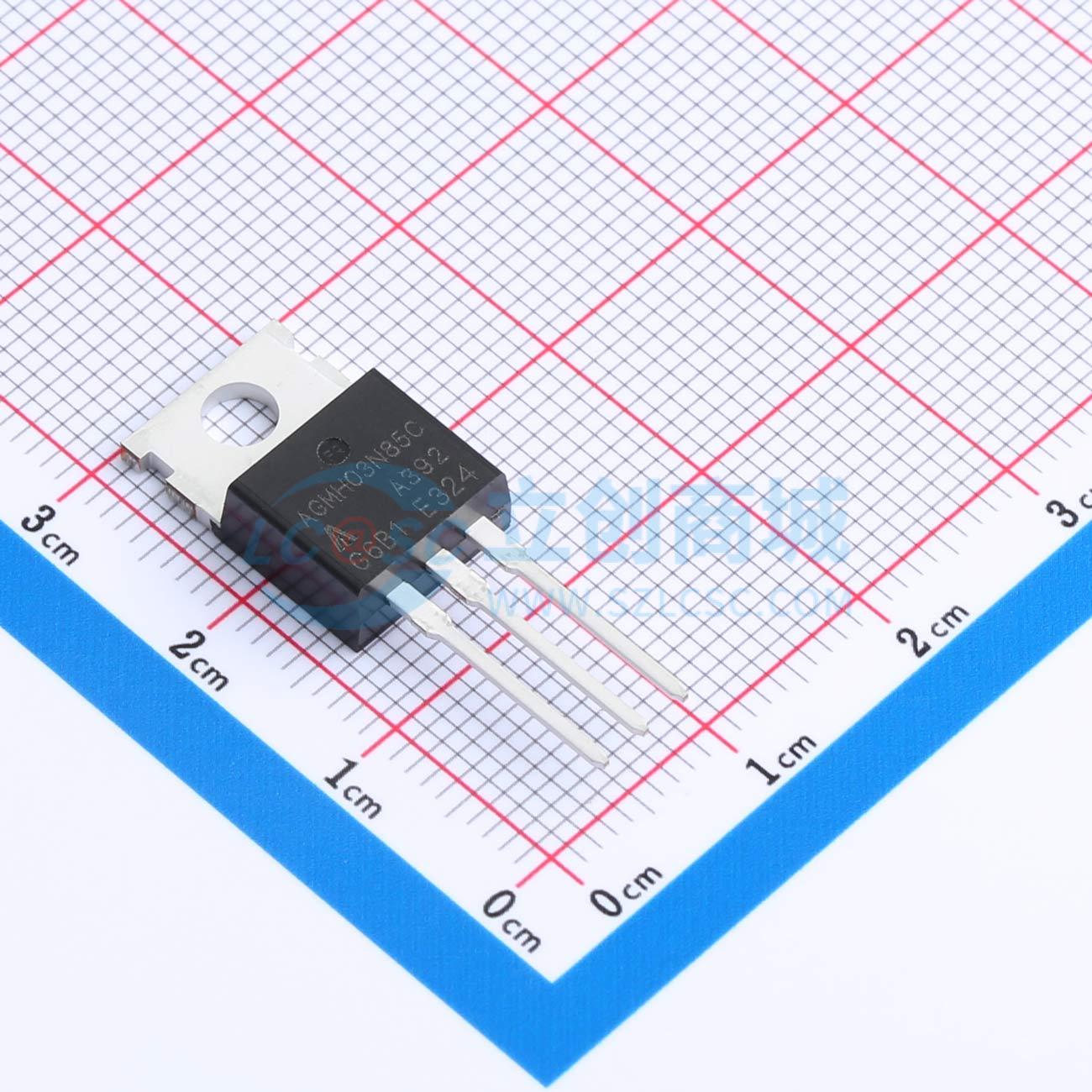 点击查看大图 AGMH03N85C实物图