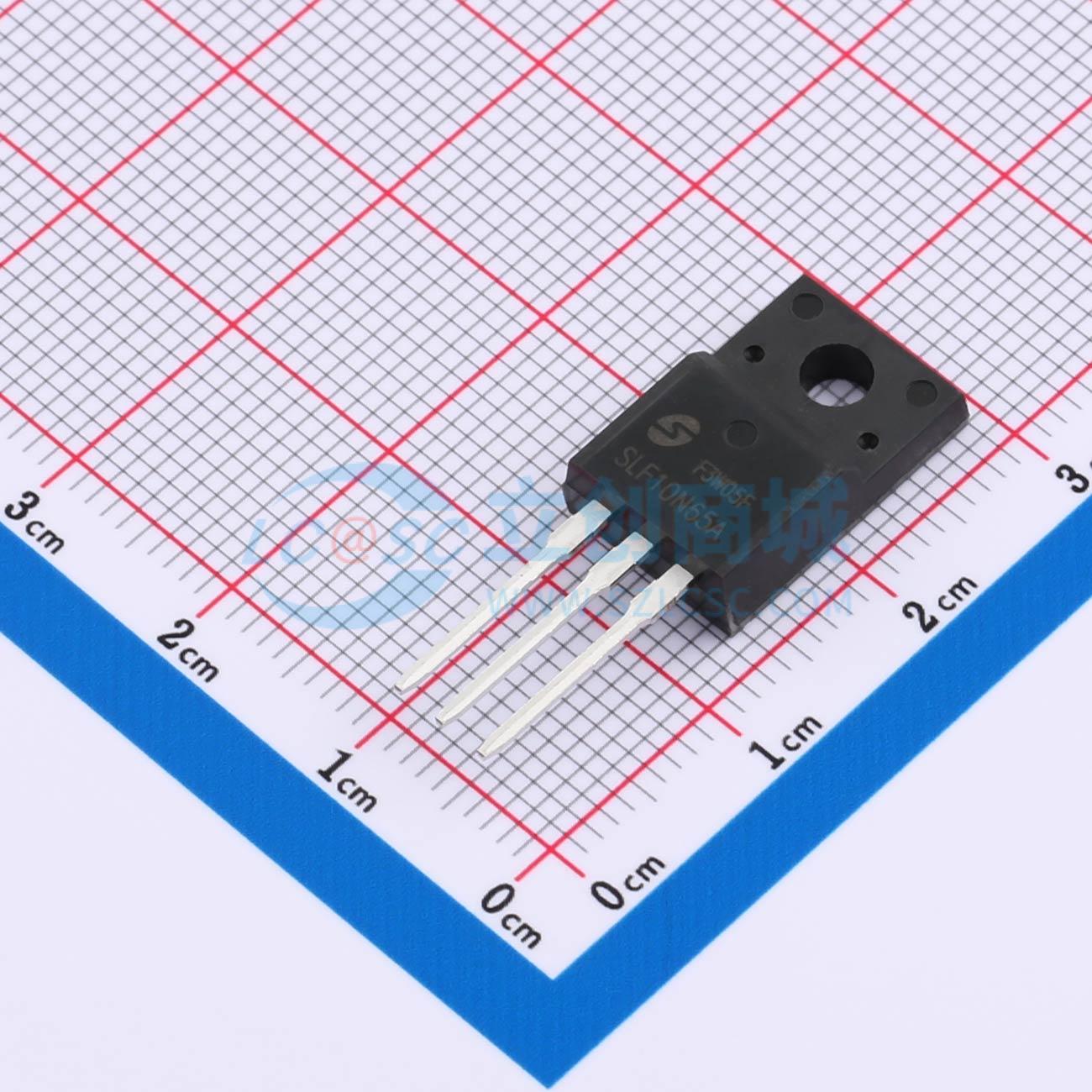 点击查看大图 SLF10N65ABV2实物图