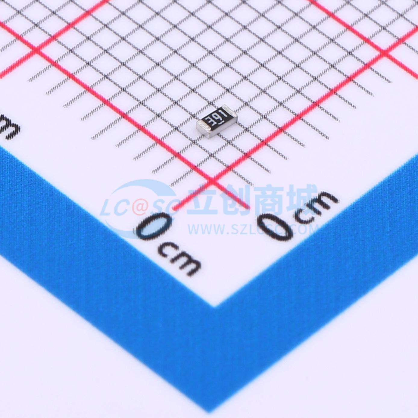 点击查看大图 RT0603BRB07390RL实物图