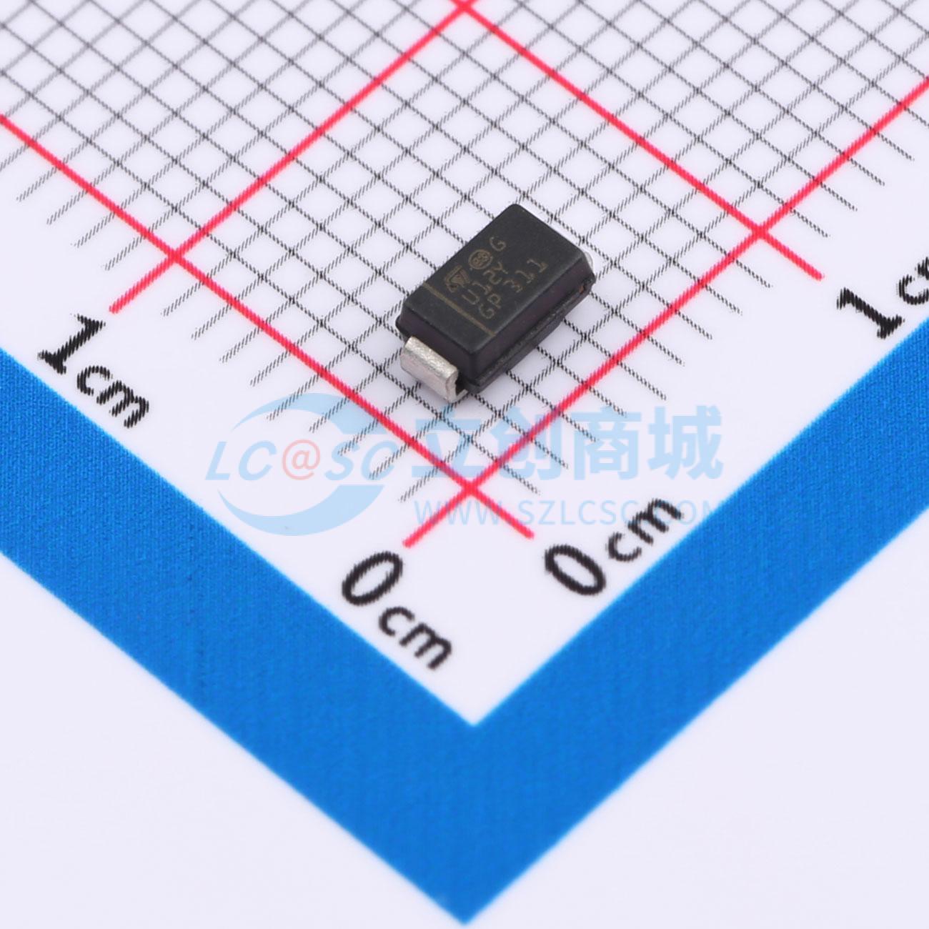 点击查看大图 STTH102AY实物图
