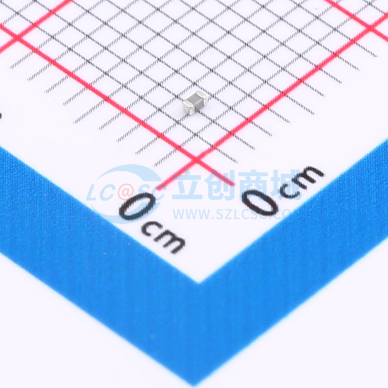 点击查看大图 GCM1555C1H102JA16J实物图