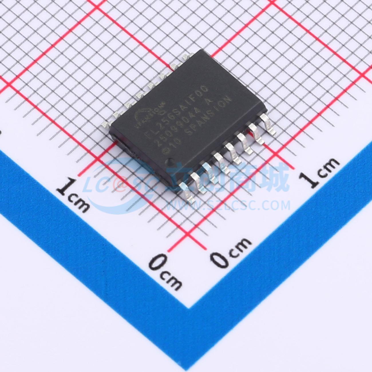 点击查看大图 S25FL256SAGMFI003实物图