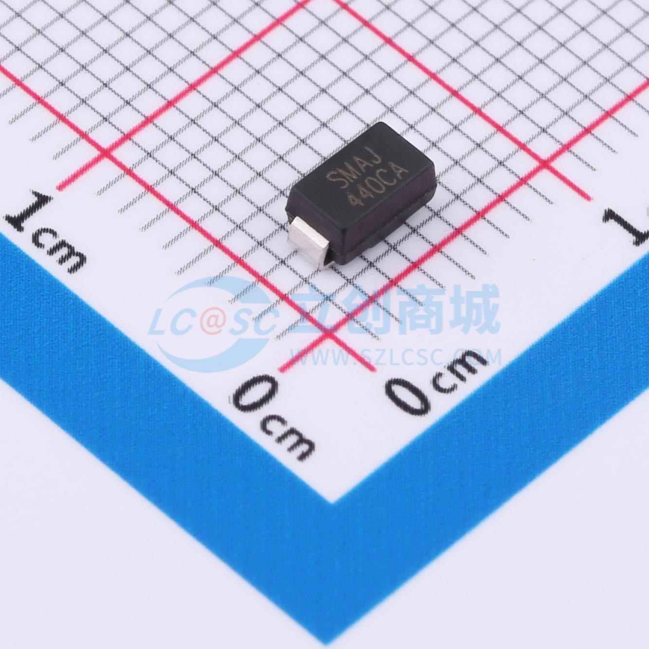 点击查看大图 SMAJ440CA实物图