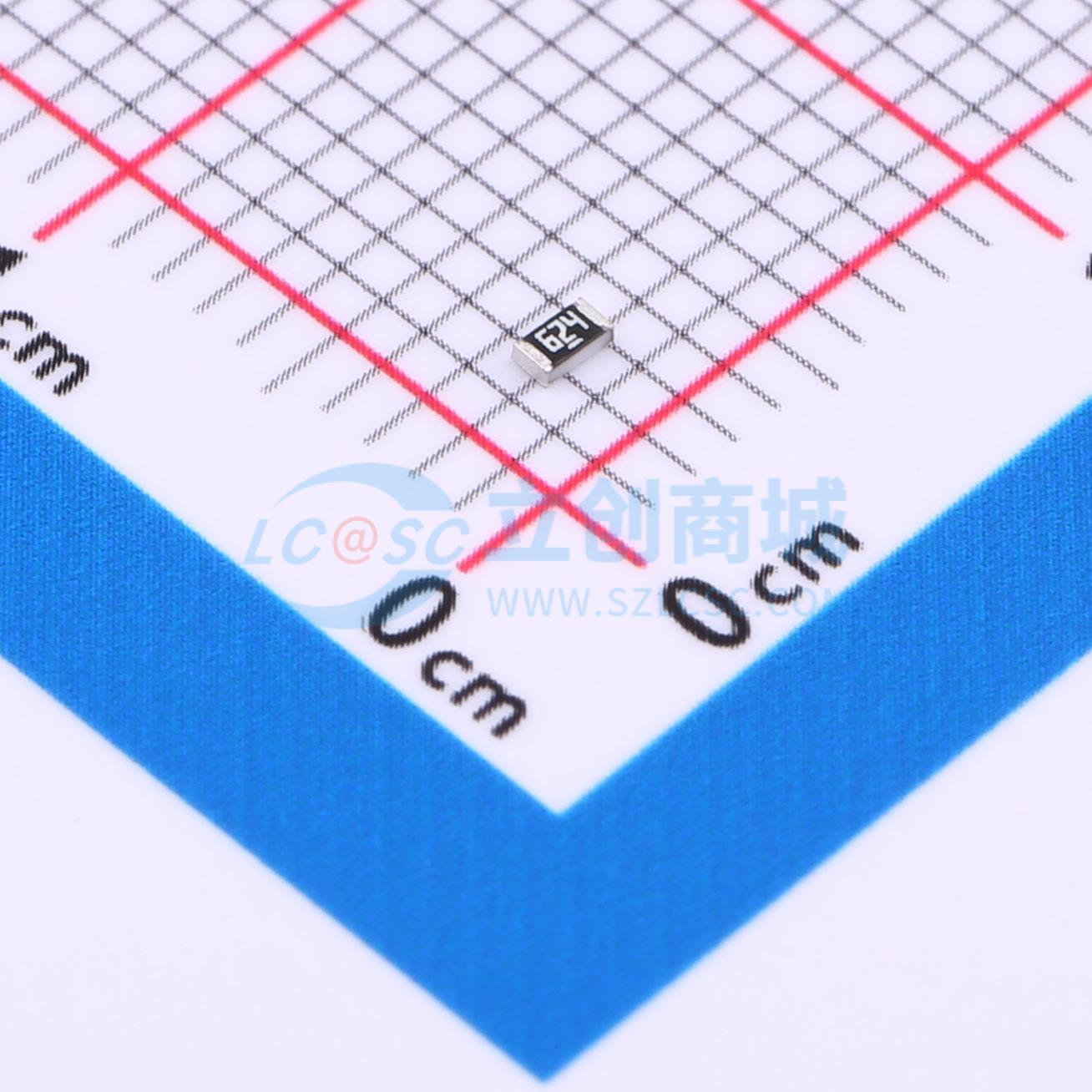 点击查看大图 RC0603DR-07620KL实物图