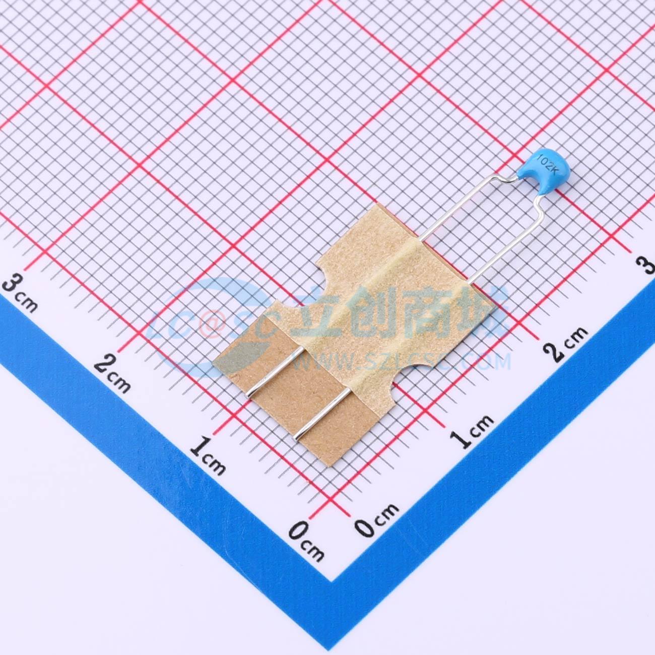 RDER72E102K1M1H03A实物图