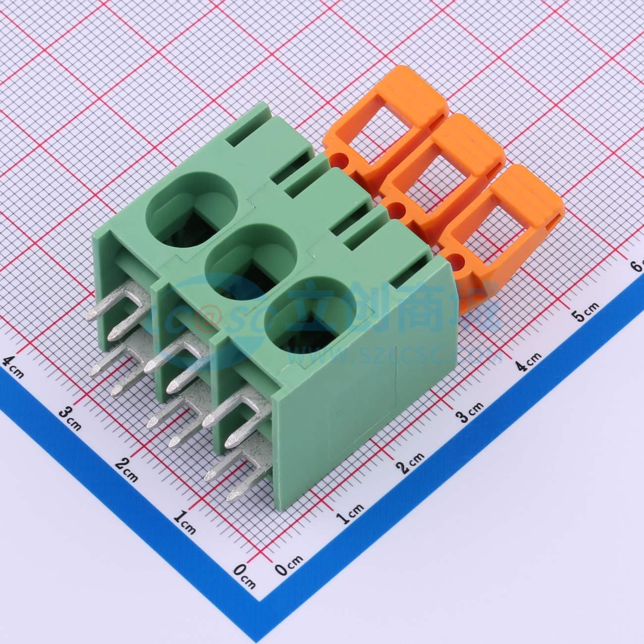 点击查看大图 KF206-10.0-3P实物图
