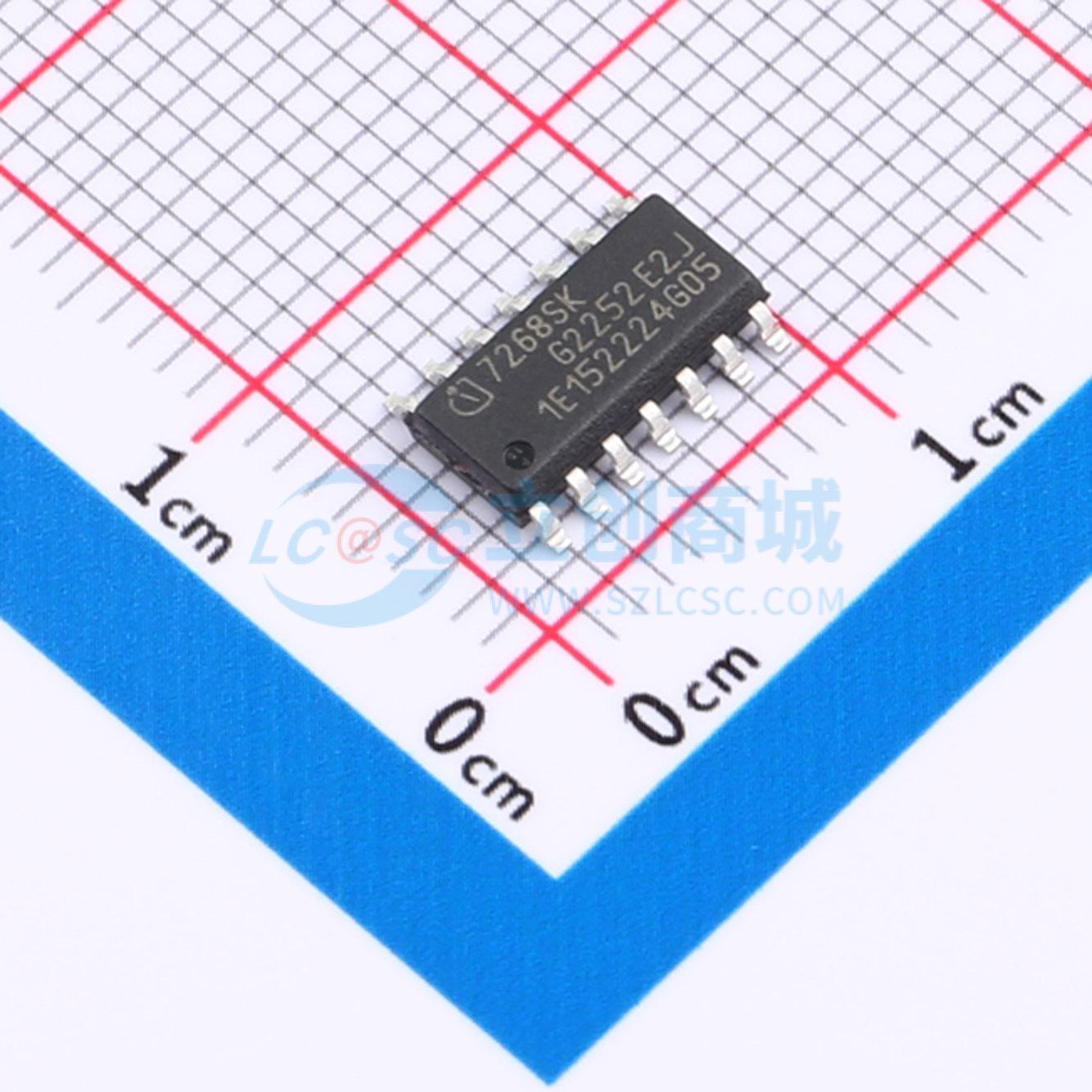 点击查看大图 TLE7268SKXUMA1实物图