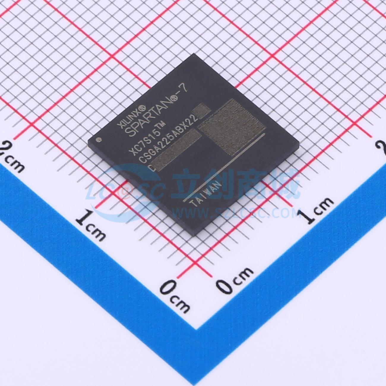 点击查看大图 XC7S15-1CSGA225I实物图