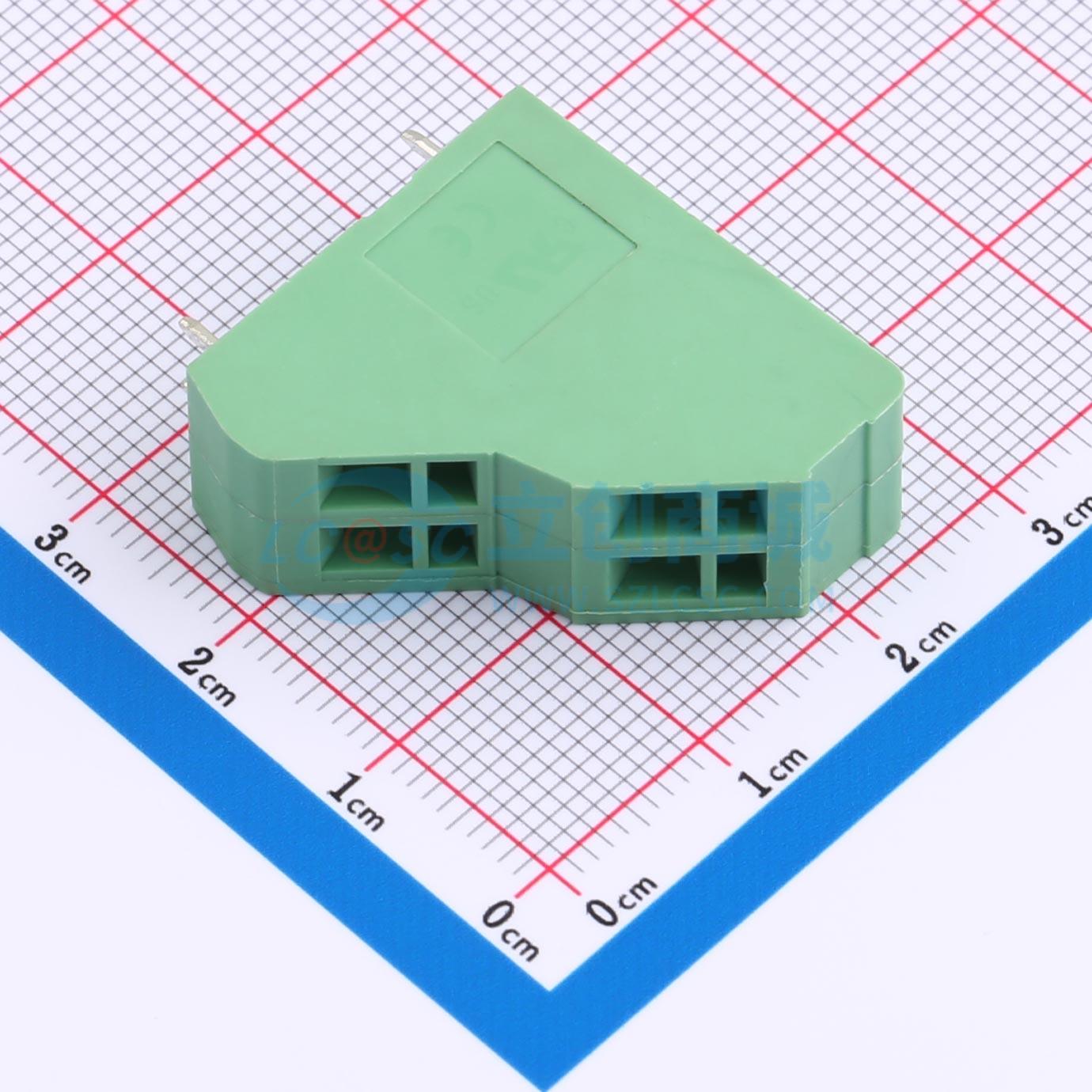 点击查看大图 KFM736B-5.08-2*2P实物图