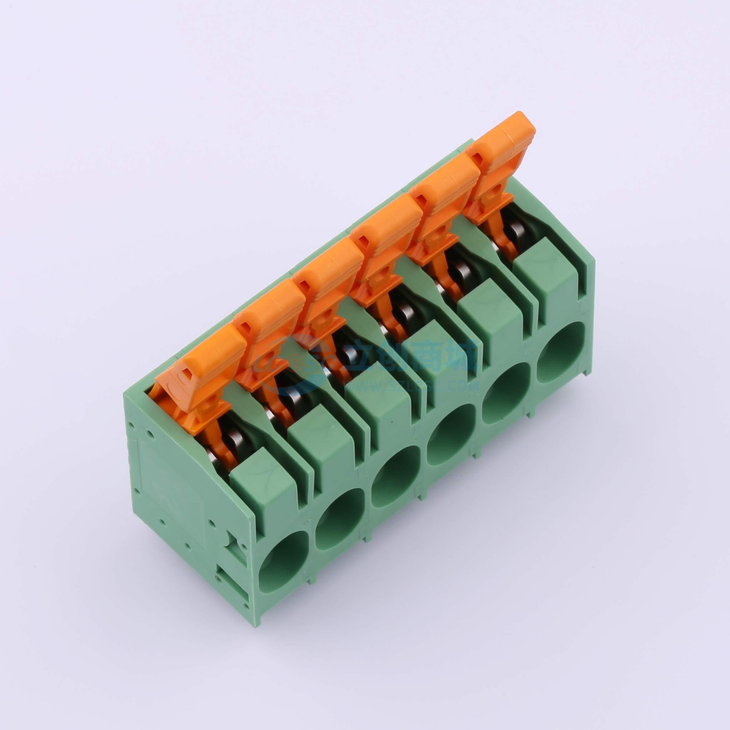 点击查看大图 KF206B-10.0-6P实物图