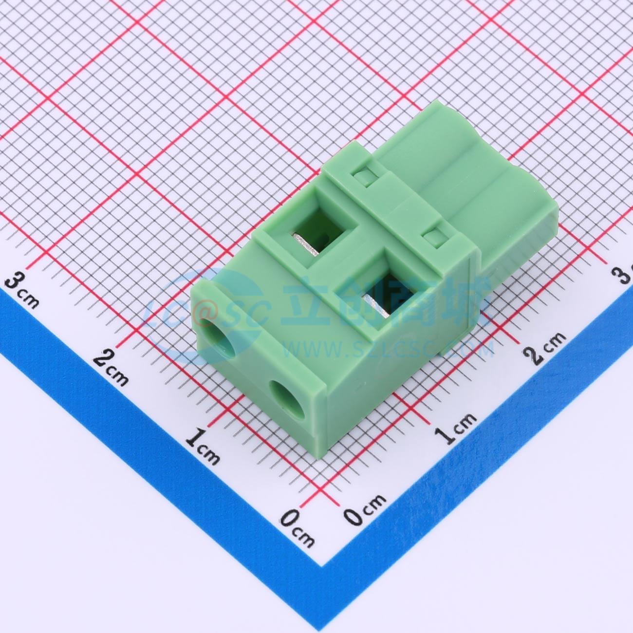点击查看大图 KF2EDGKB-7.62-2P实物图