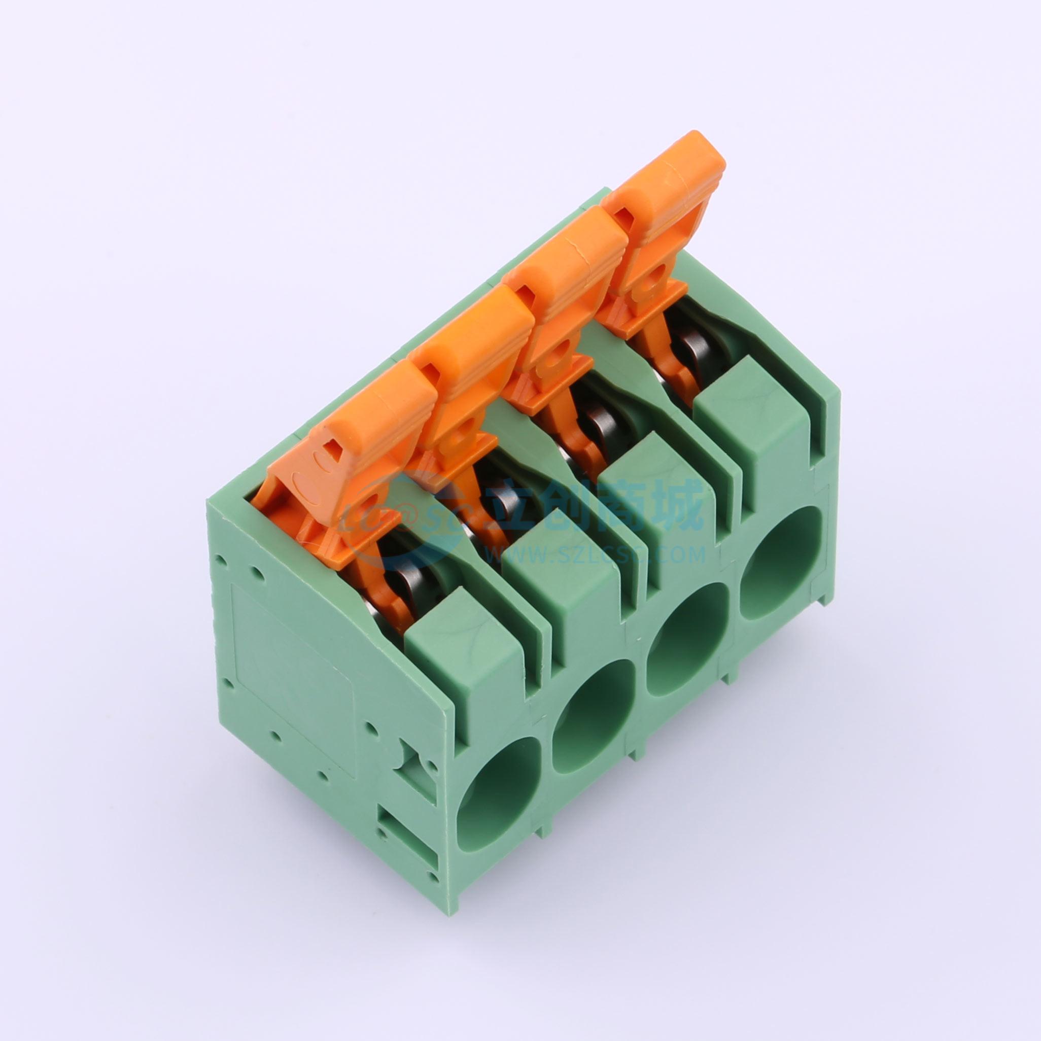 点击查看大图 KF206-10.0-4P实物图