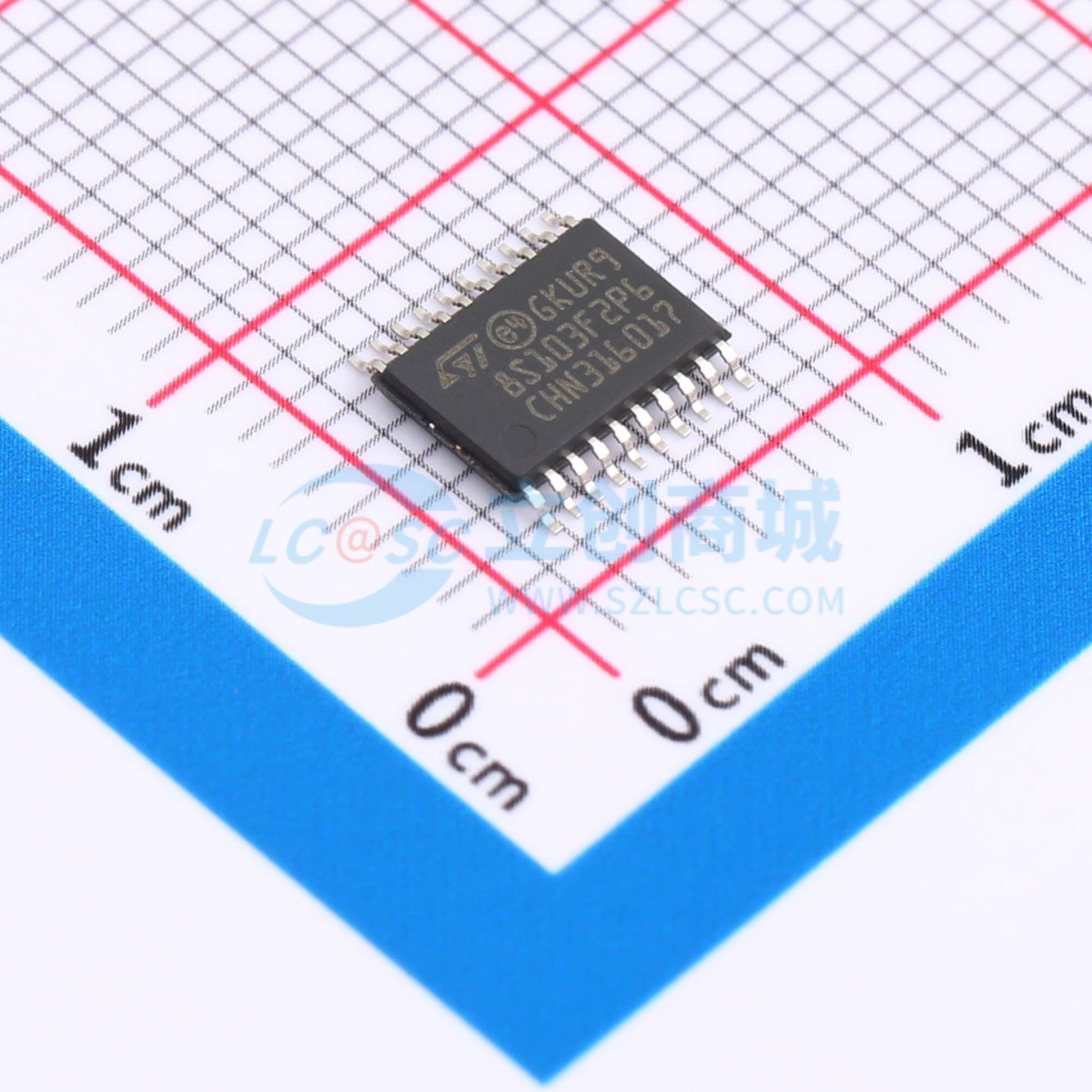 点击查看大图 STM8S103F2P6实物图