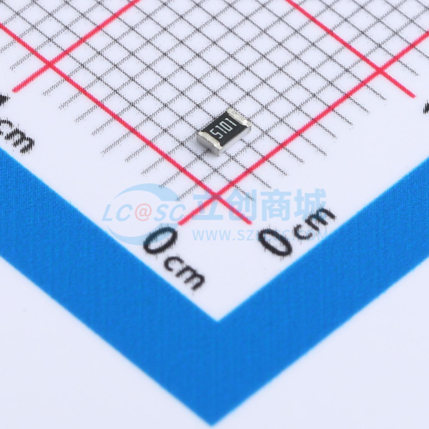 点击查看大图 RT0805FRE075K1L实物图