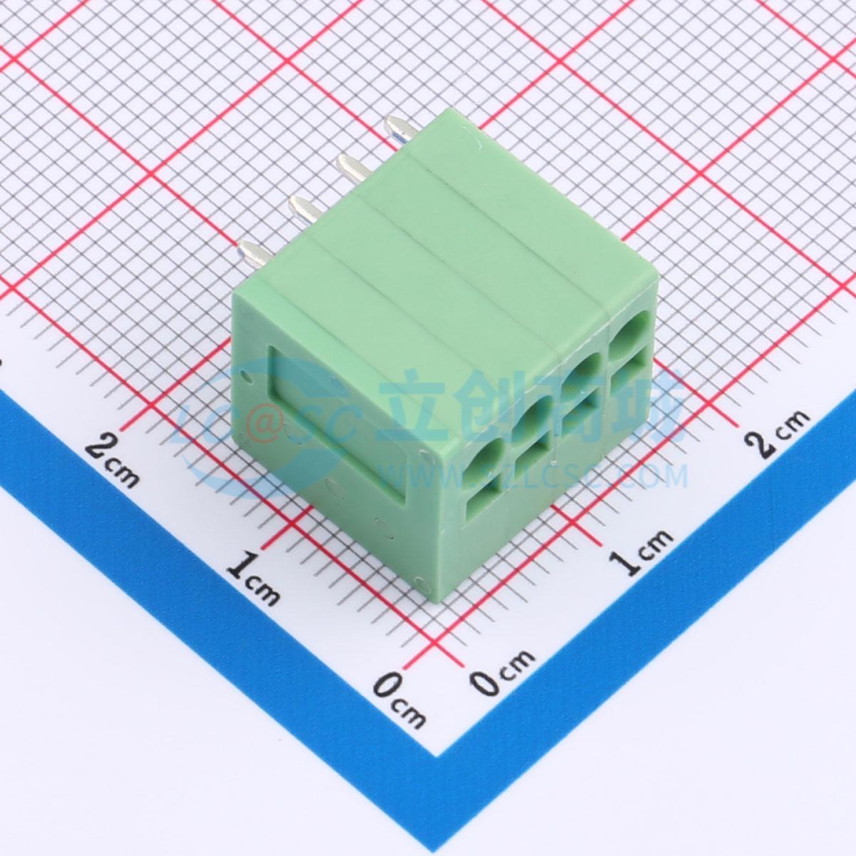 点击查看大图 KF205V-3.5-4P实物图