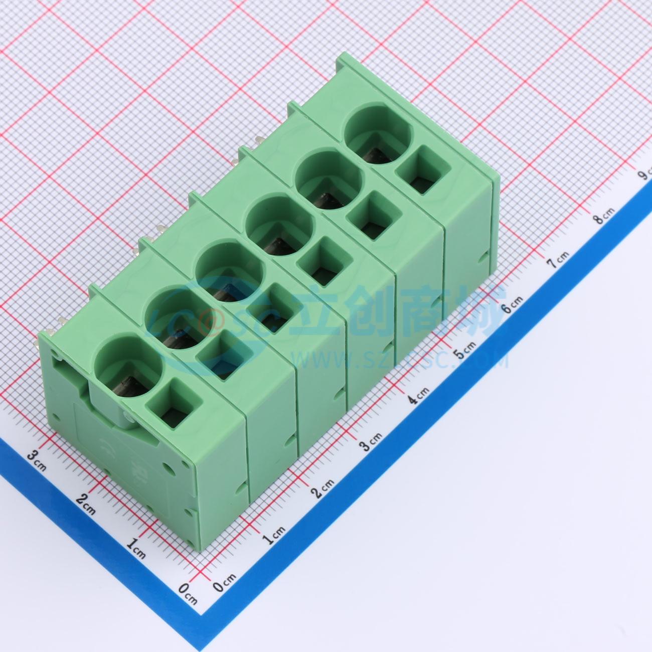 点击查看大图 KF205RA-10.0-6P实物图
