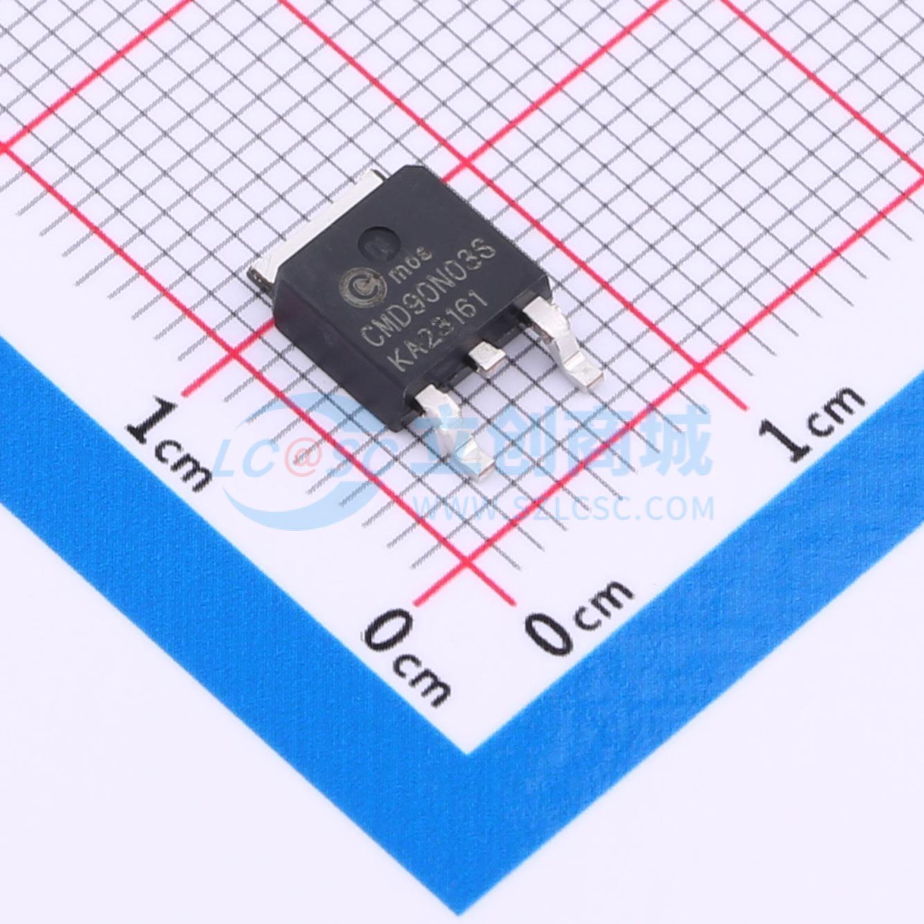 点击查看大图 CMD90N03S实物图