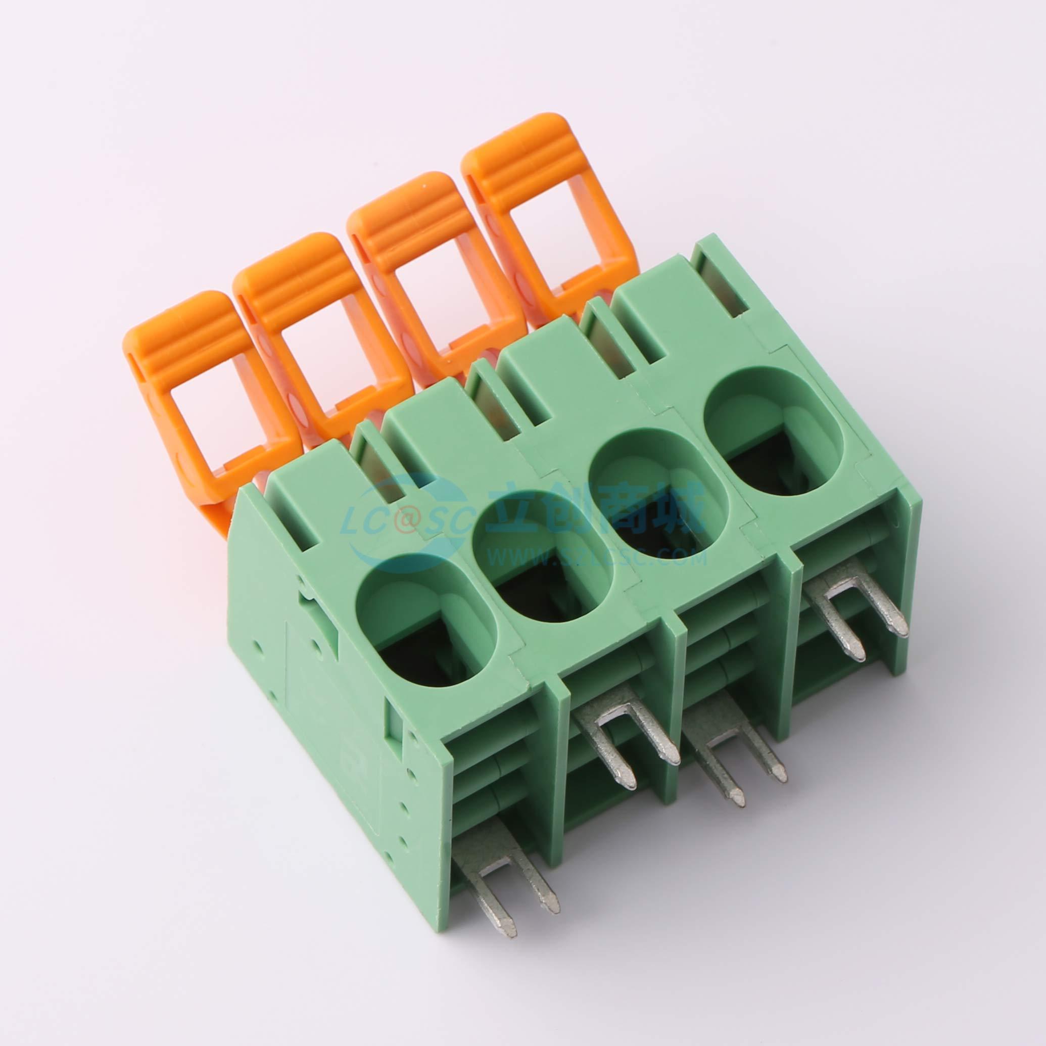 点击查看大图 KF206A-10.0-4P实物图