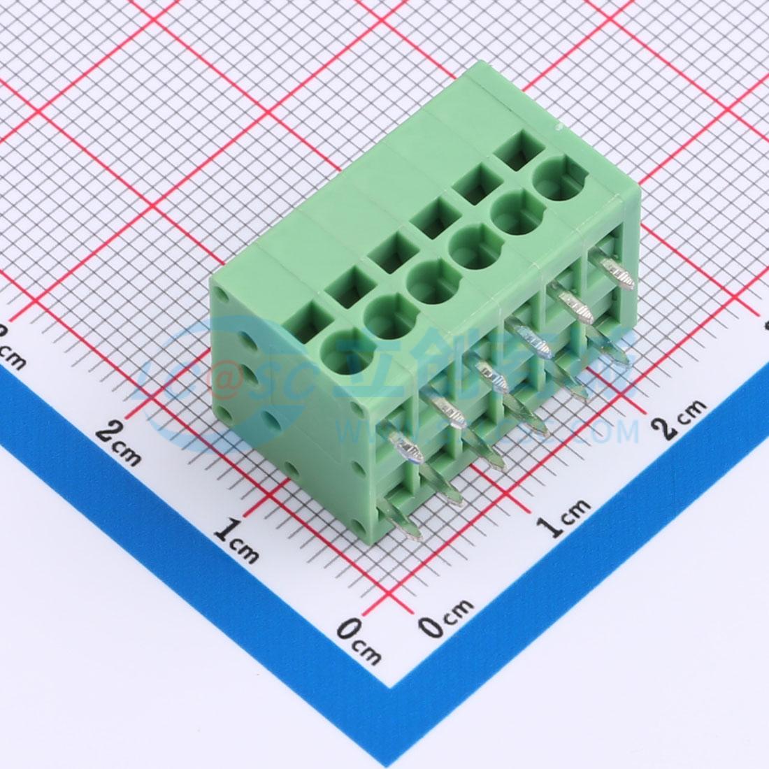 KF205R-3.5-6P实物图