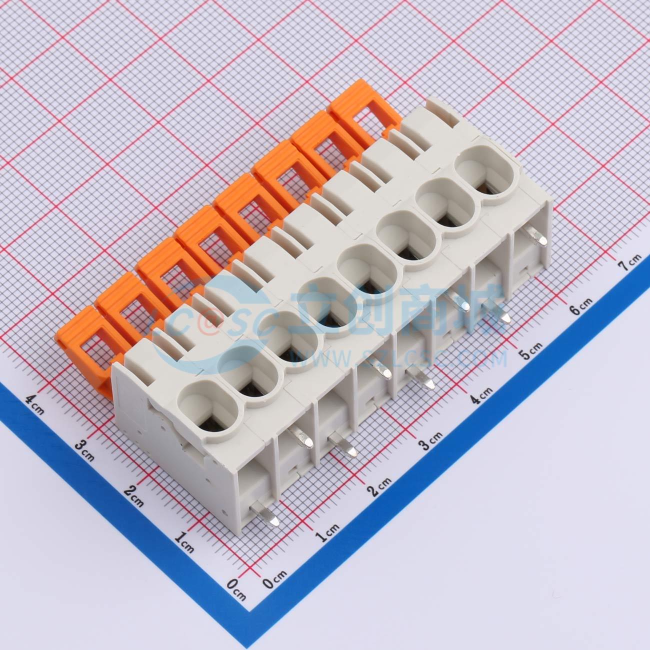 点击查看大图 KF206A-7.5-8P实物图