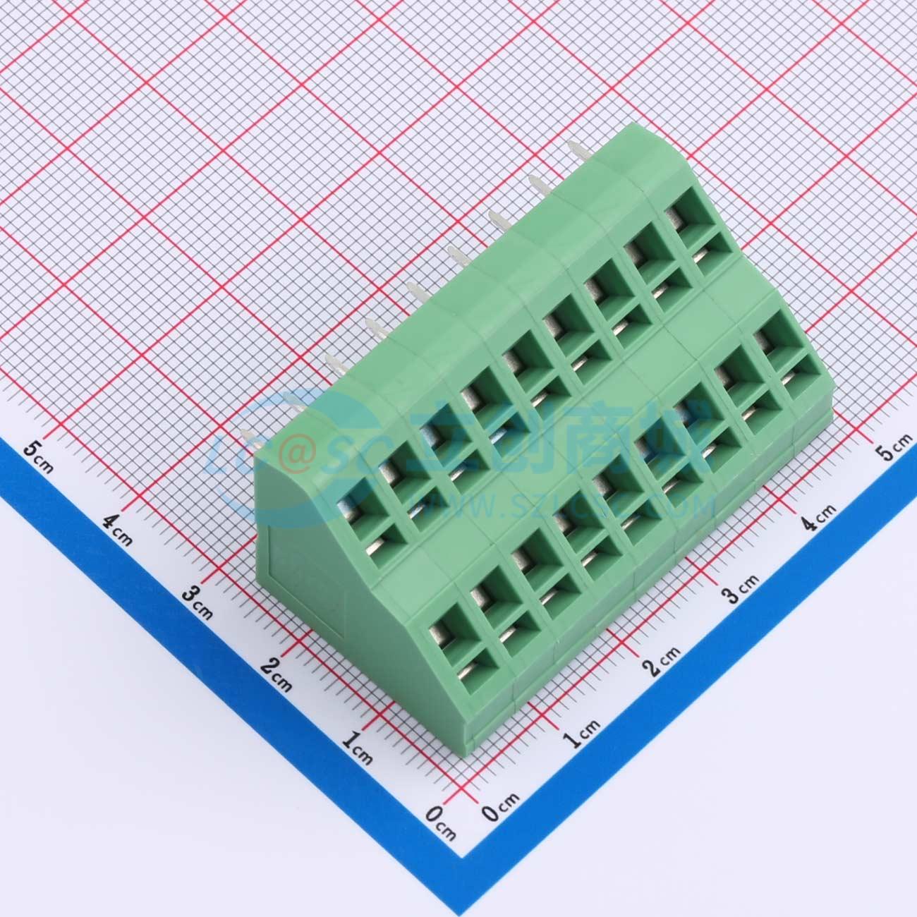 KFM736A-5.08-2*9P实物图