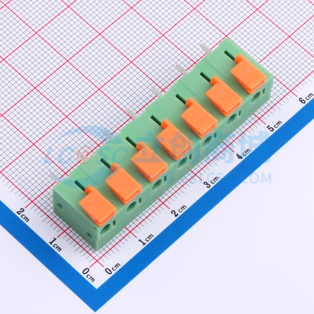 KF142V-7.62-7P实物图