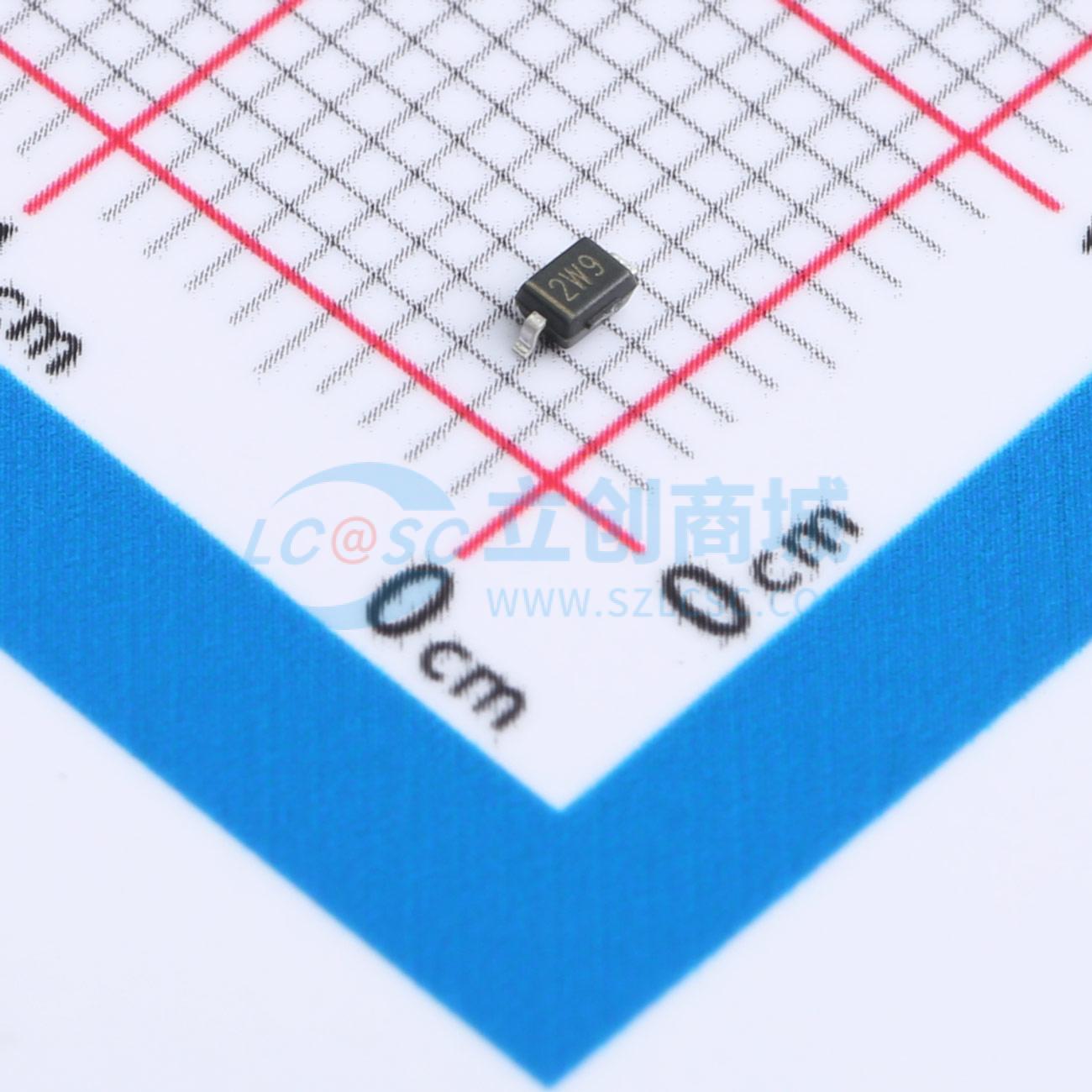 点击查看大图 BZT52B5V6S实物图