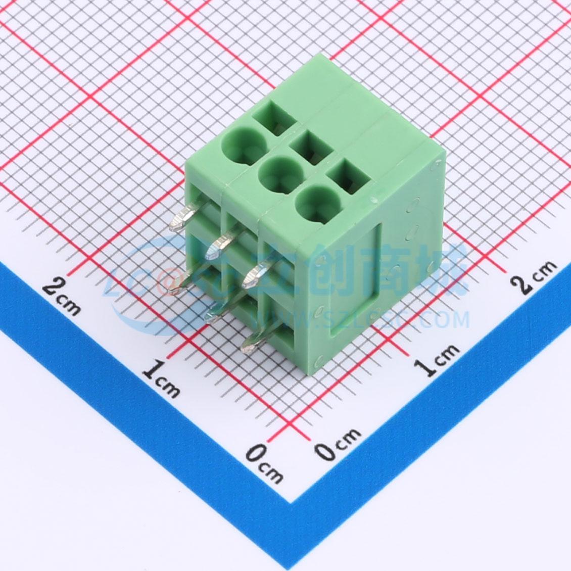点击查看大图 KF205R-3.5-3P实物图