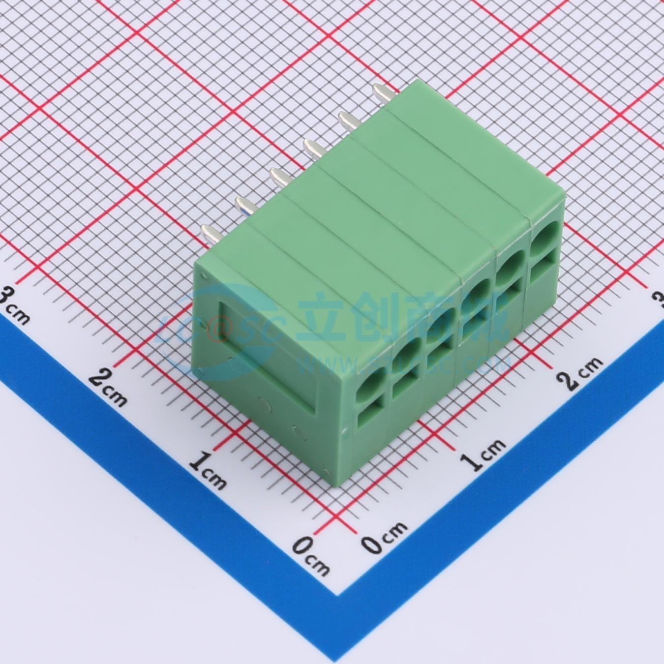 KF205V-3.5-6P实物图