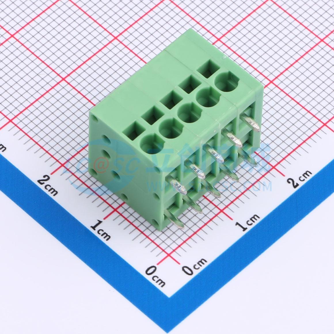 KF205R-3.5-5P实物图