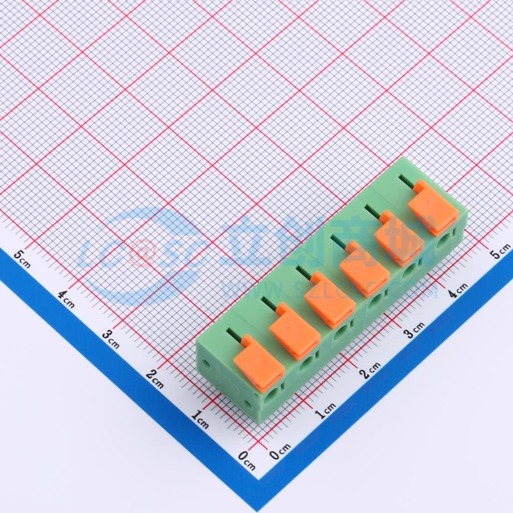 KF142R-7.62-6P实物图