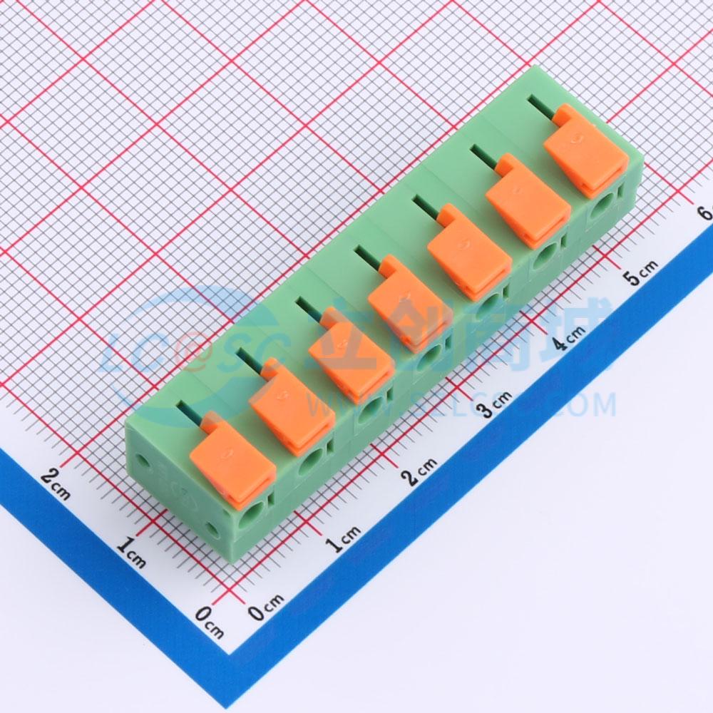 KF142R-7.62-7P实物图