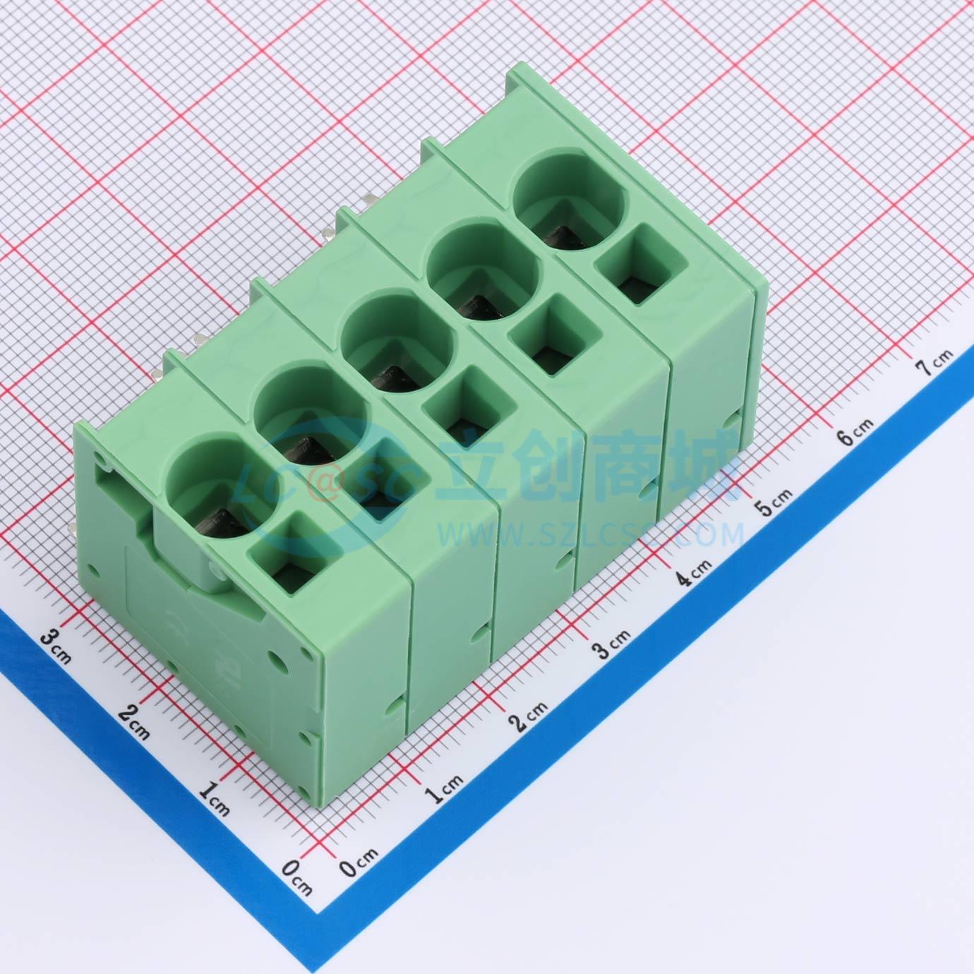 KF205RA-10.0-5P实物图