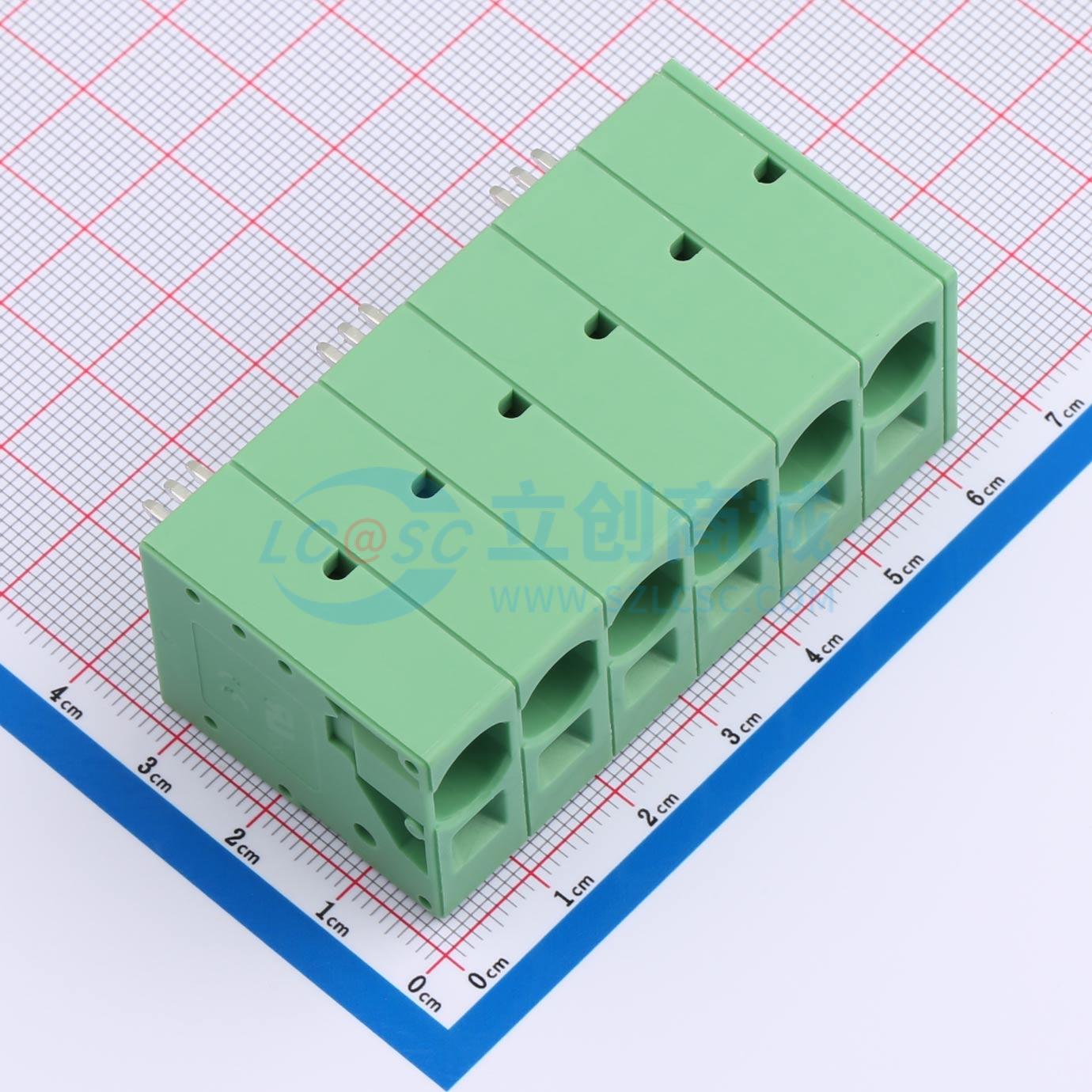 KF205VA-10.0-6P实物图