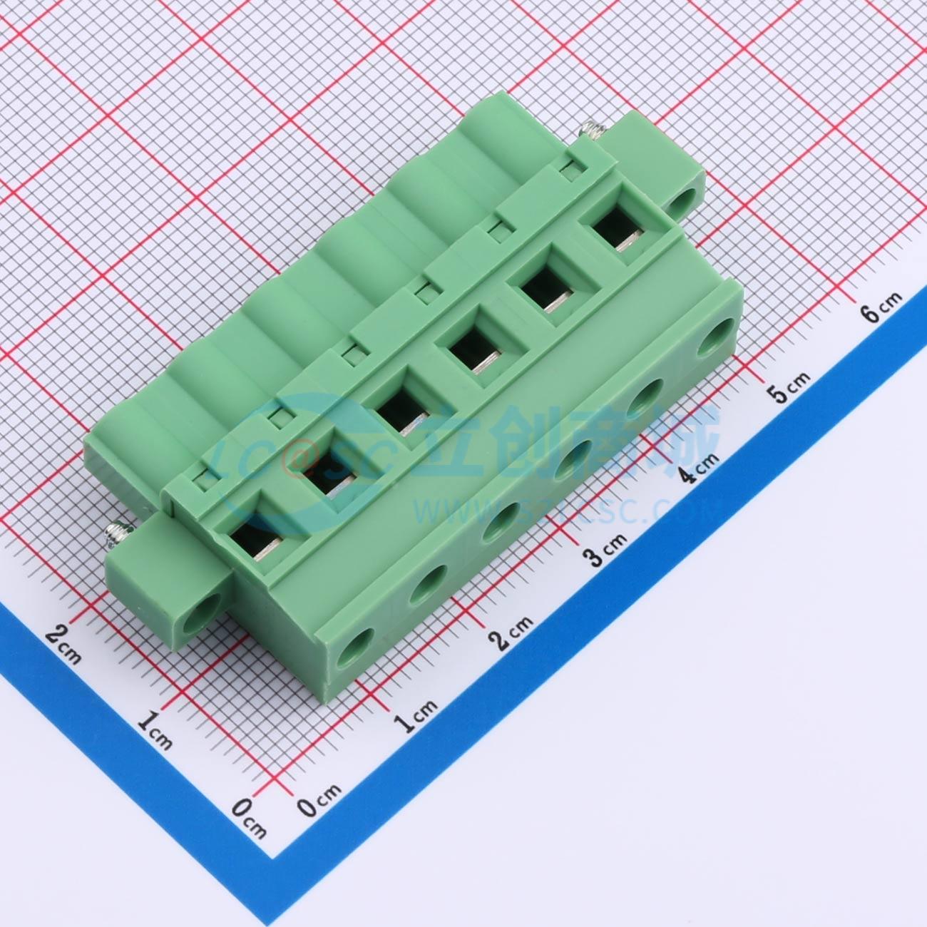 KF2EDGKBM-7.62-6P实物图