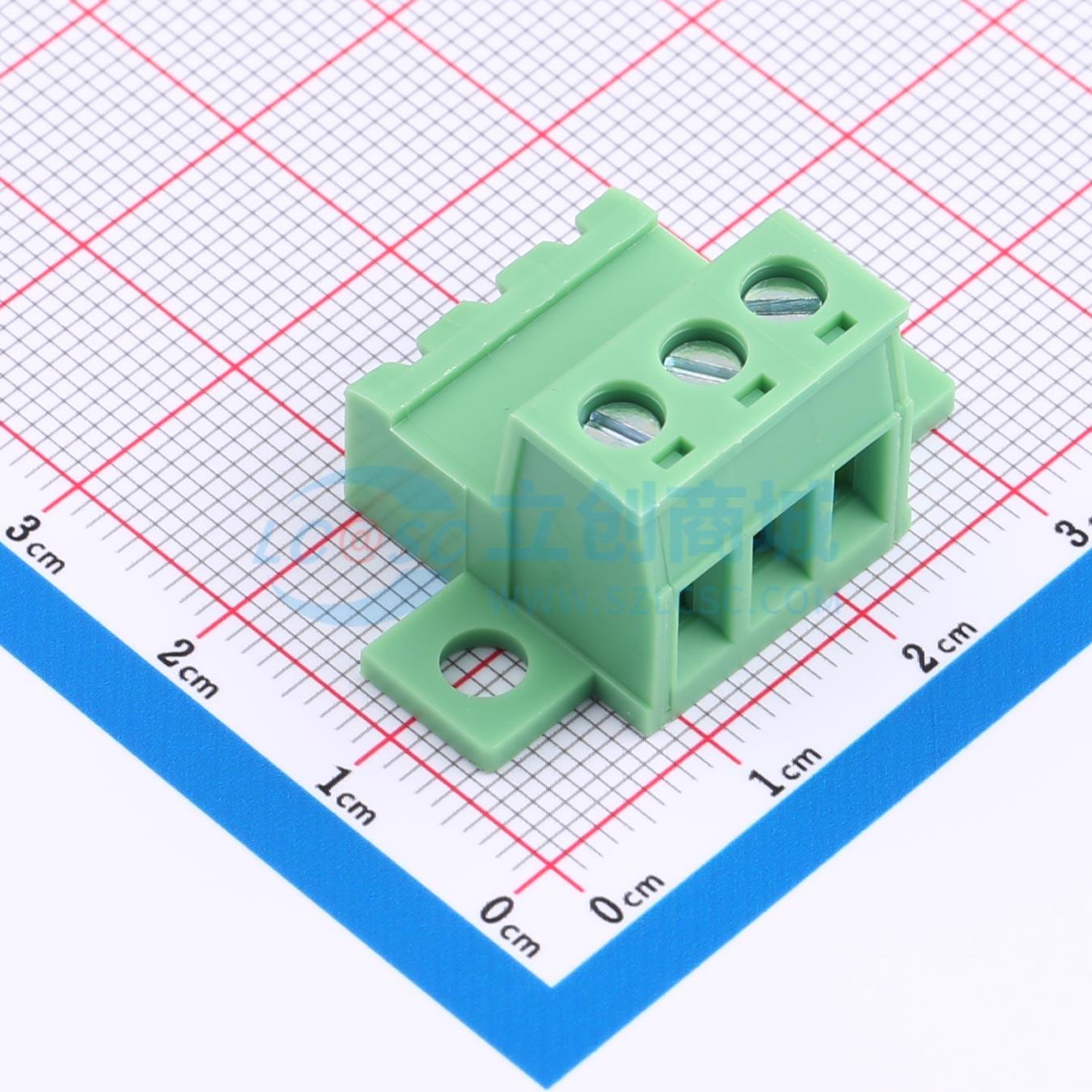 KF2EDGRKF-5.08-3P实物图