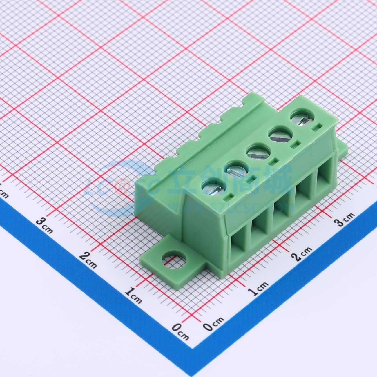 点击查看大图 KF2EDGRKF-5.08-5P实物图