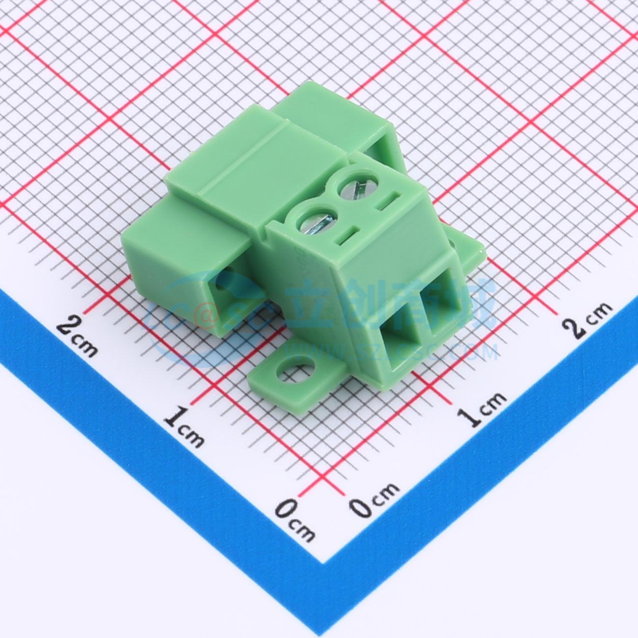 点击查看大图 KF2EDGRKPF-3.81-2P实物图