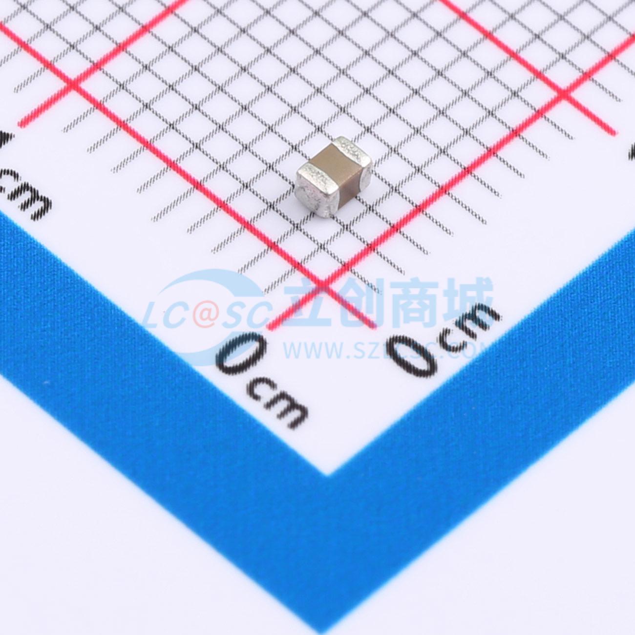 点击查看大图 GRM21BR71A106KA73K实物图