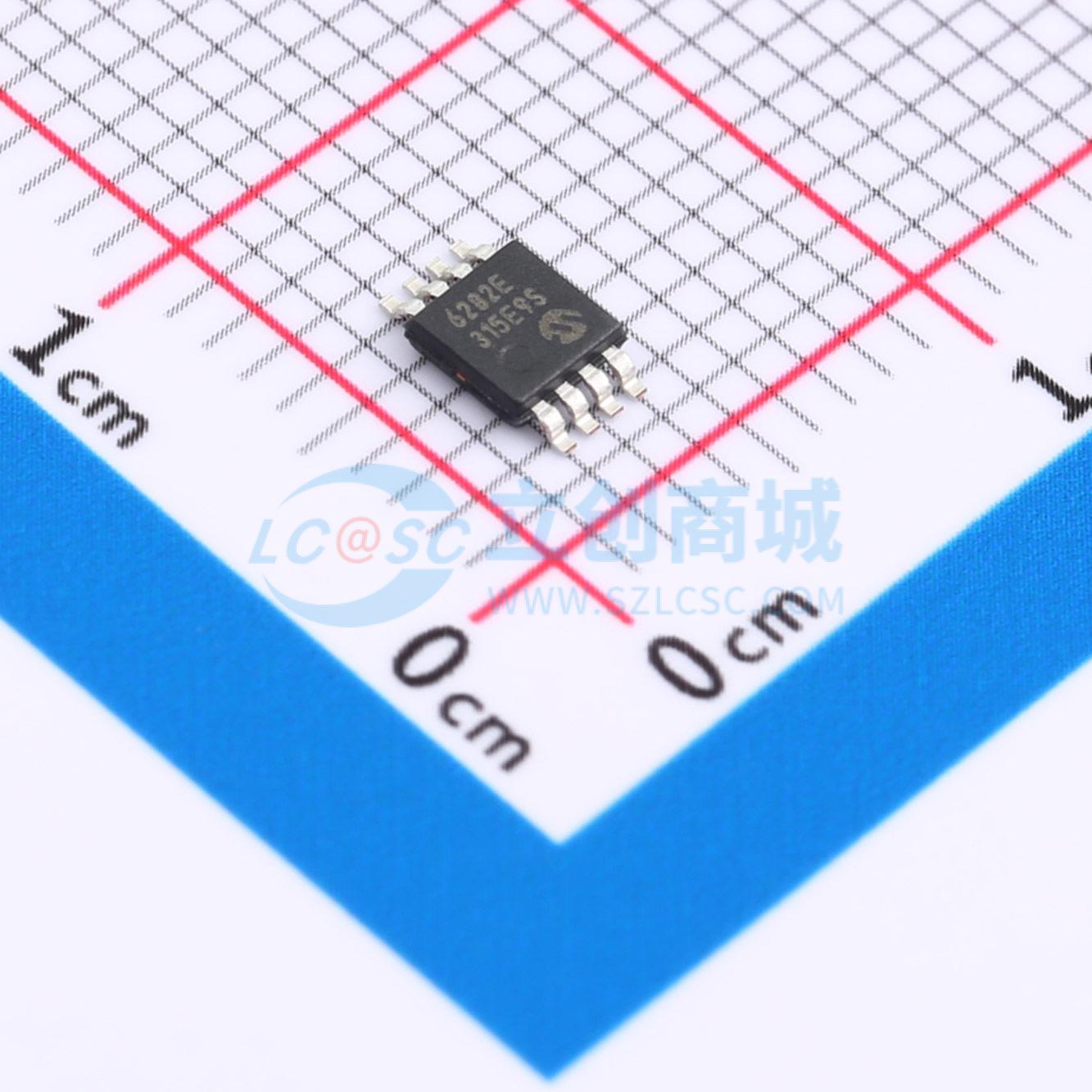 点击查看大图 MCP6282T-E/MS实物图