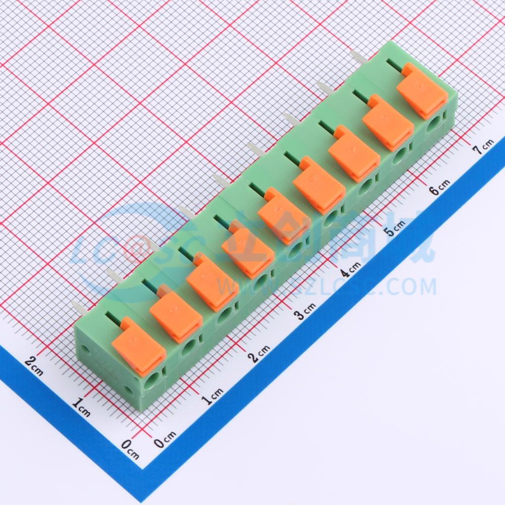 KF142V-7.62-9P实物图