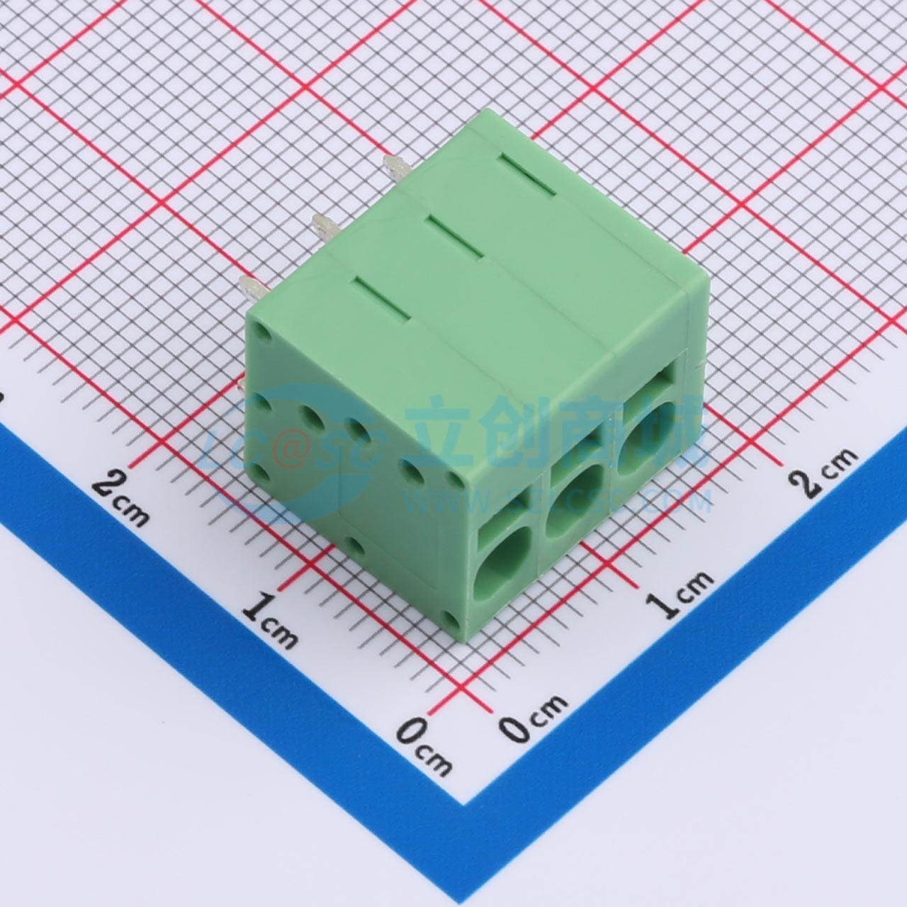 点击查看大图 KF205V-5.0-3P实物图