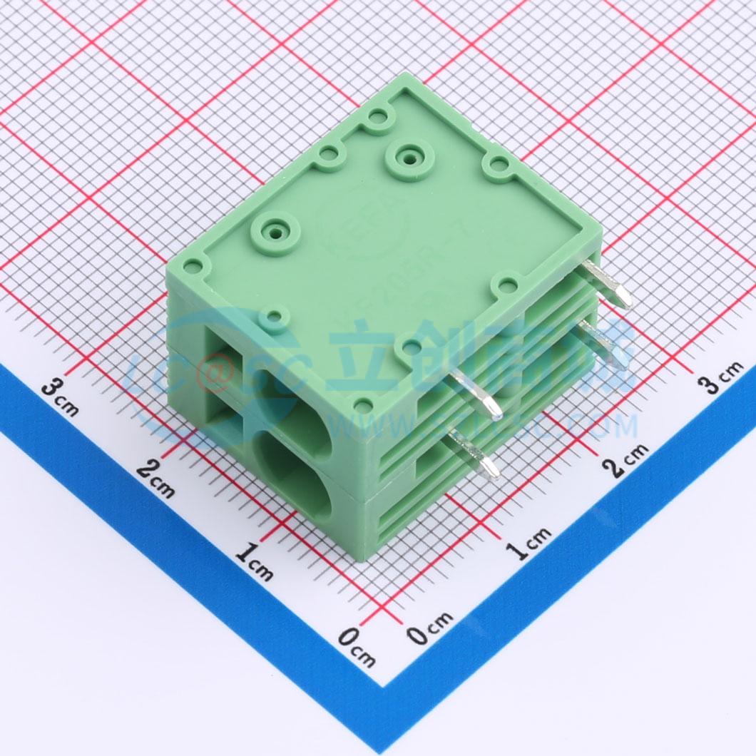 点击查看大图 KF205R-7.5-2P实物图